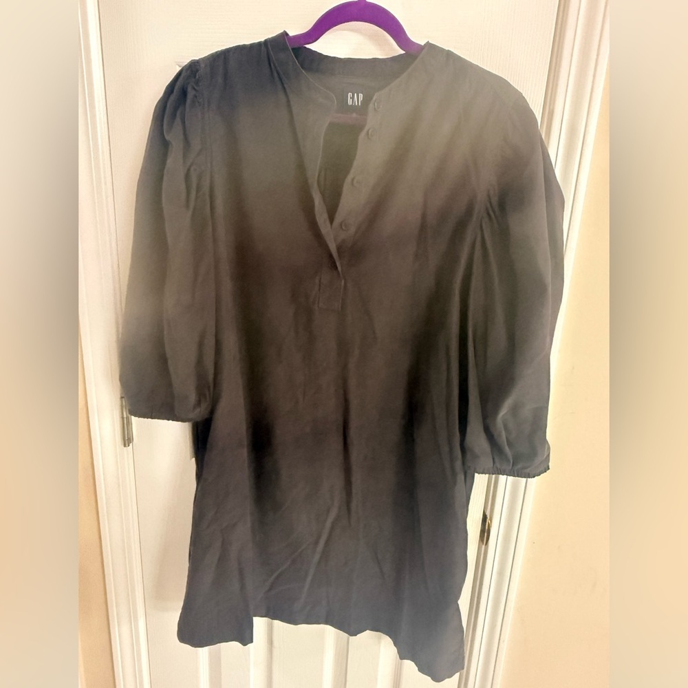 GAP Women’s Brown Casual Button Down Large (long) Dress
